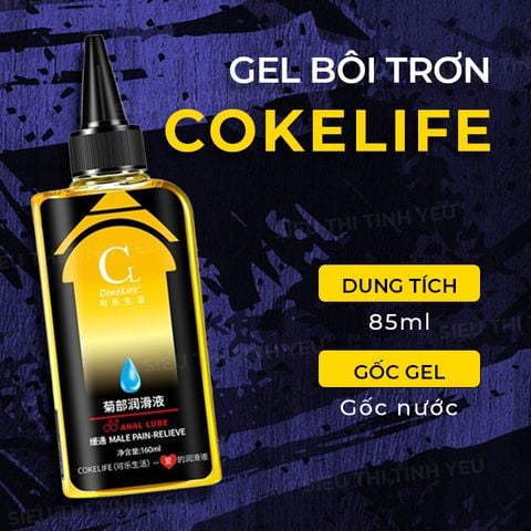 Gel bôi trơn Cokelife dịu nhẹ chai 85ml