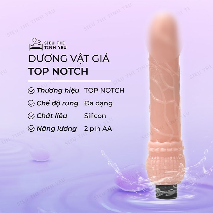 Dương vật giả Top-Notch đa chế độ rung