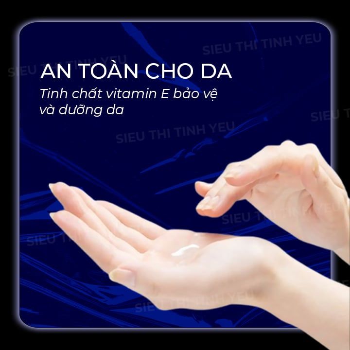 Gel bôi trơn Duai Warming nóng ấm đầu núm chai 200ml