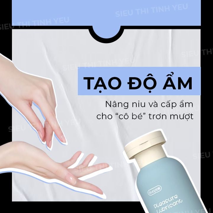 Gel bôi trơn Duai Pleasure tăng khoái cảm chai 200ml