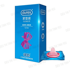 Bao cao su Durex Closefit ôm khít Hộp 12 cái