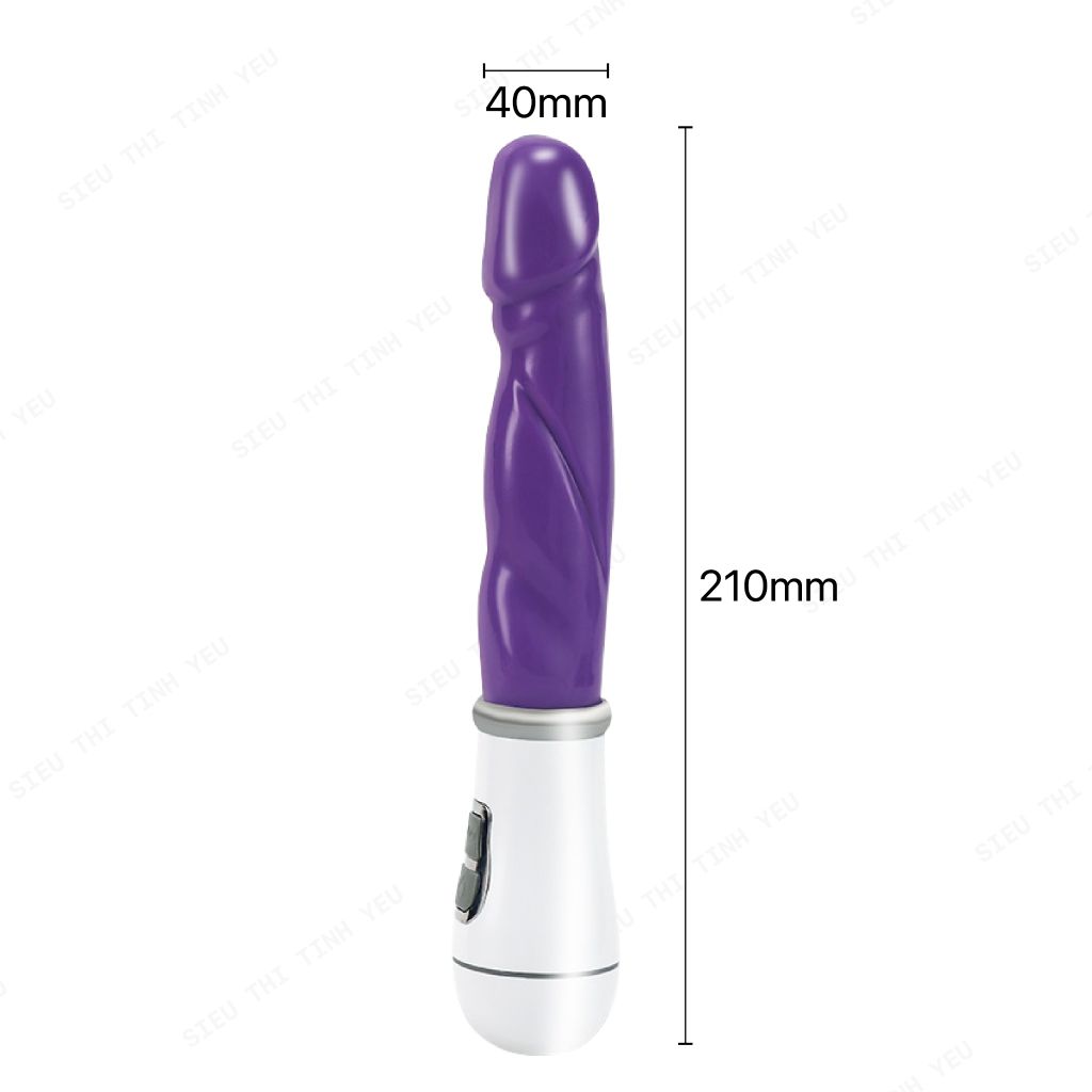 Dương vật giả Juncai đa chế độ rung dùng pin