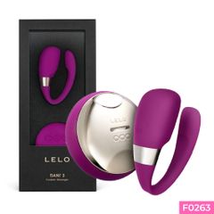 Trứng rung LeLo Tiani 3 điều khiển từ xa 8 chế độ rung pin sạc màu tím