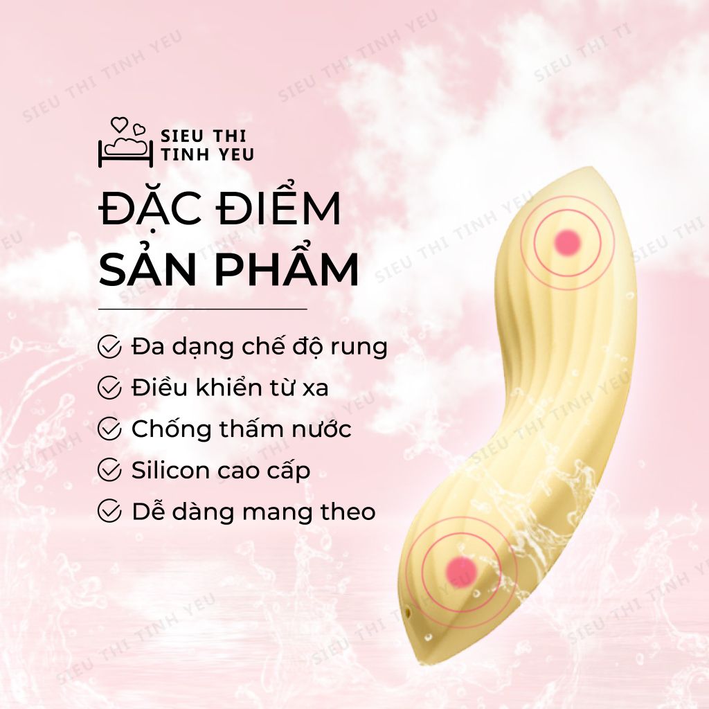 Trứng rung cao cấp Svakom Echo Neo 10 tần số rung điều khiển qua app dùng pin sạc