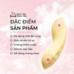 Trứng rung cao cấp Svakom Echo Neo 10 tần số rung điều khiển qua app dùng pin sạc