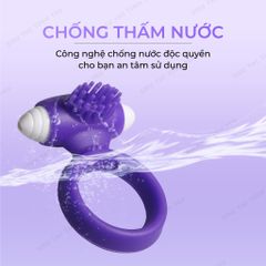 Vòng đeo Aichao kéo dài thời gian có rung đa chế độ gai nổi lớn dùng pin