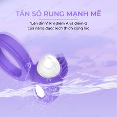 Vòng đeo Aichao kéo dài thời gian có rung đa chế độ gai nổi lớn dùng pin