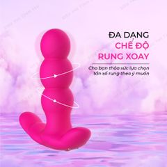 Trứng rung Nalone Pearl 7 chế độ rung điều khiển từ xa pin sạc màu hồng