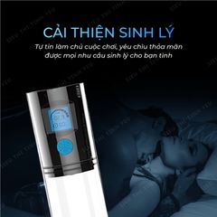 Máy tập dương vật Evo Penis Pump tự động màn hình LCD