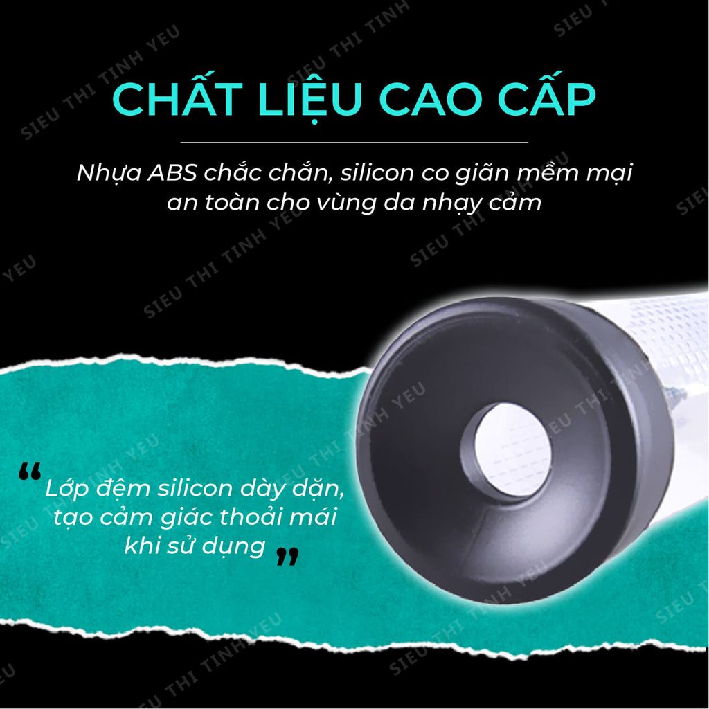 Máy tập dương vật Optimax bơm tay