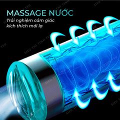 Máy tập dương vật Omysky Mighty Eagle màn hình LCD có Massage bằng nước pin sạc