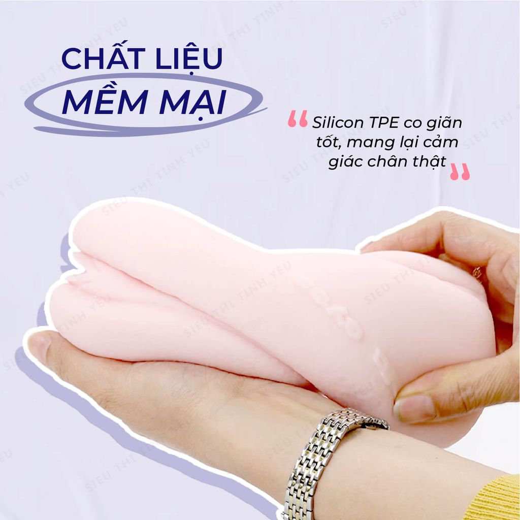 Âm đạo giả cầm tay Magic Eyes Macaron