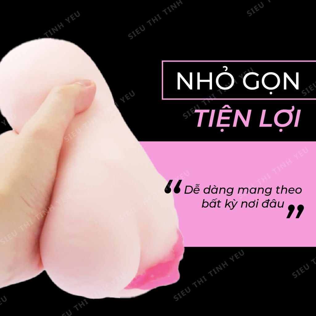 Âm đạo giả cầm tay kèm mông Magic Eyes Roses có lỗ hậu