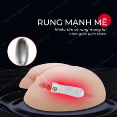 Âm đạo giả kèm mông Baile Vagina And Ass mềm mịn 2,2 ký có rung