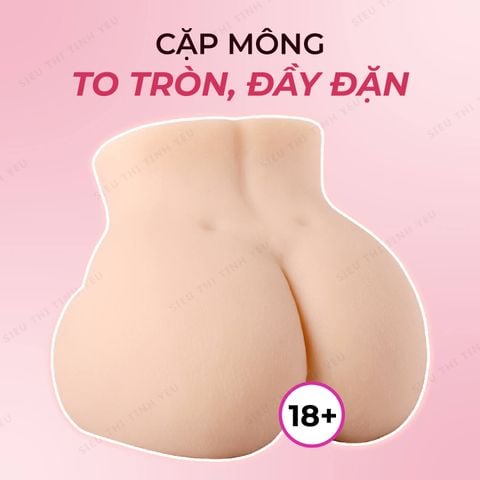 Âm đạo giả kèm mông BJdoll nguyên khối mềm mịn 4.6 ký