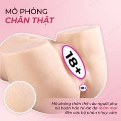 Âm đạo giả kèm mông BJdoll nguyên khối mềm mịn 4.6 ký