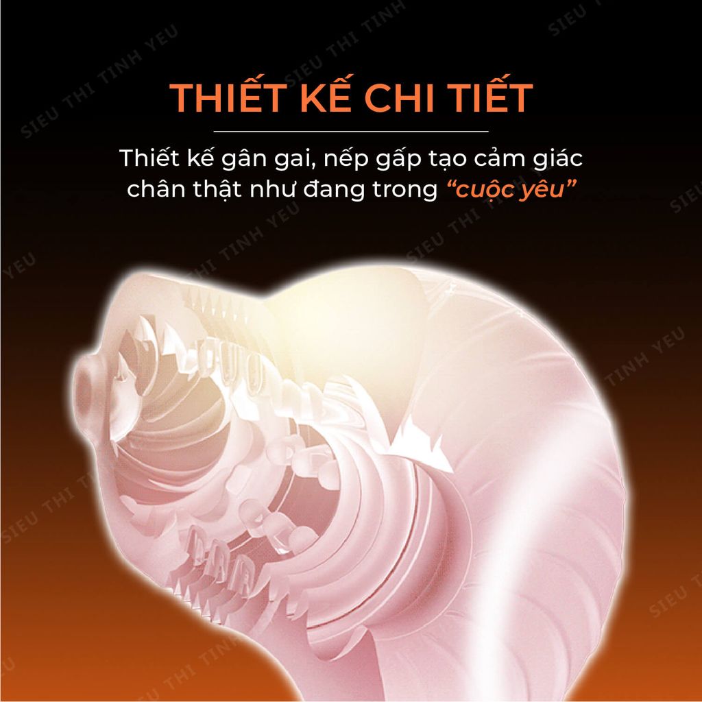 Âm đạo giả cầm tay Leten Nipple Sucking Cup Organge Mini hình núm vú trong suốt