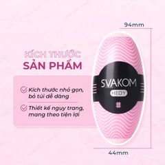 Âm đạo giả Svakom Hedy Pink # mini