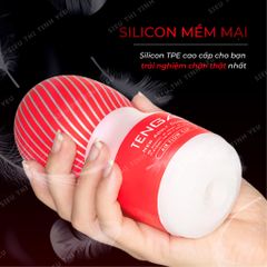 Âm đạo giả cầm tay Tenga Air Flow Cup mềm mịn