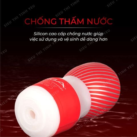 Âm đạo giả cầm tay Tenga Air Flow Cup mềm mịn