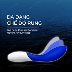 Dương vật giả cao cấp LeLo Mona Wave chuyển động theo sóng 8 chế độ rung dùng sạc