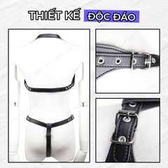 Bộ đồ chơi BDSM đồ lót sexy hở ngực