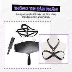 Bộ đồ chơi BDSM trói tay hở ngực