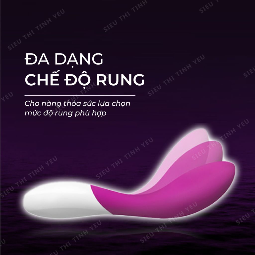 Dương vật giả cao cấp LeLo Mona Wave chuyển động theo sóng 8 chế độ rung dùng sạc