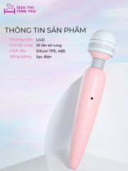 Chày rung LILO 10 chế độ rung dùng sạc