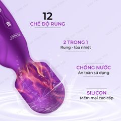 Chày rung Xuanai 12 tần số rung xoay dùng pin sạc