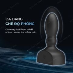 Trứng rung hậu môn Pretty Love Mr Play Anal Plug 12 chế độ rung xoay dùng sạc