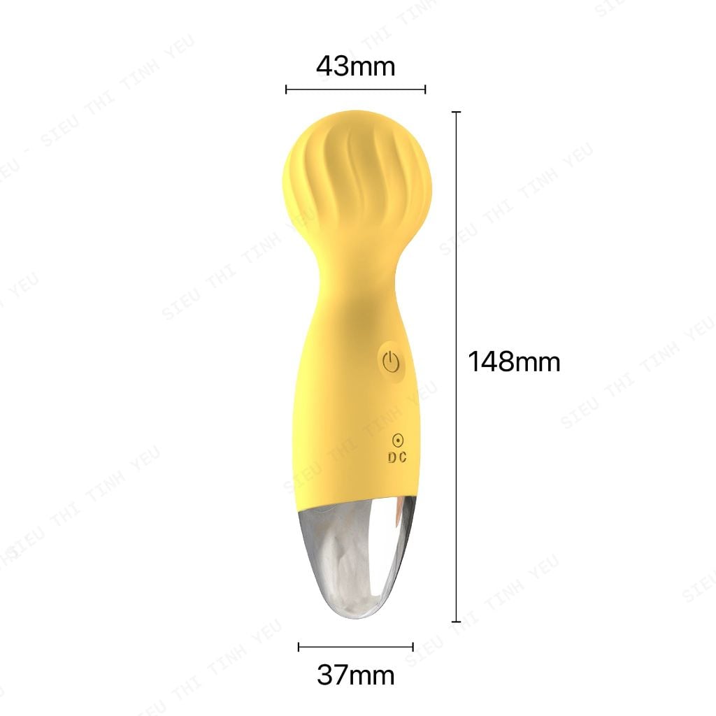 Chày rung mini cầm tay 12 tần số rung sạc điện