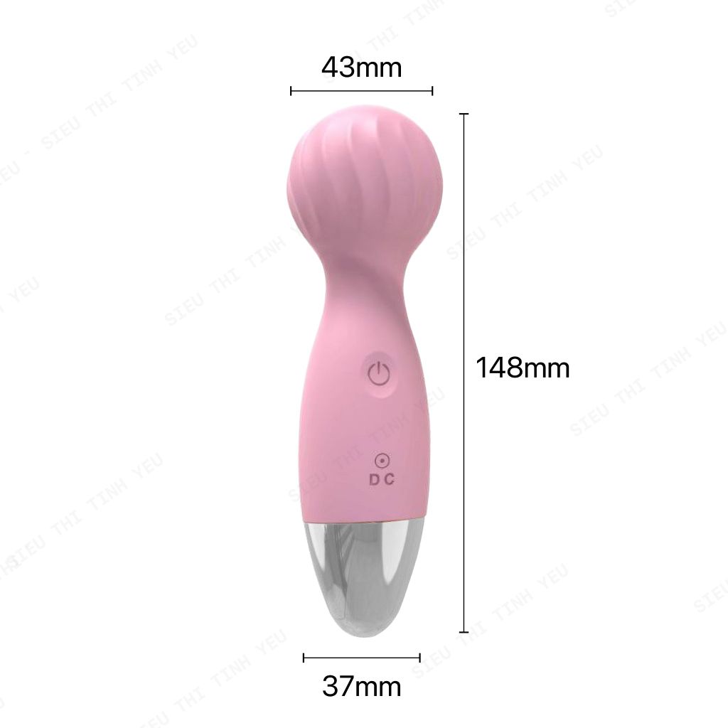 Chày rung mini cầm tay 12 tần số rung sạc điện