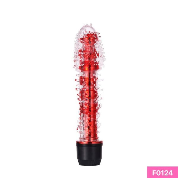 Dương vật giả Baile cầm tay có gai rung mạnh dùng pin