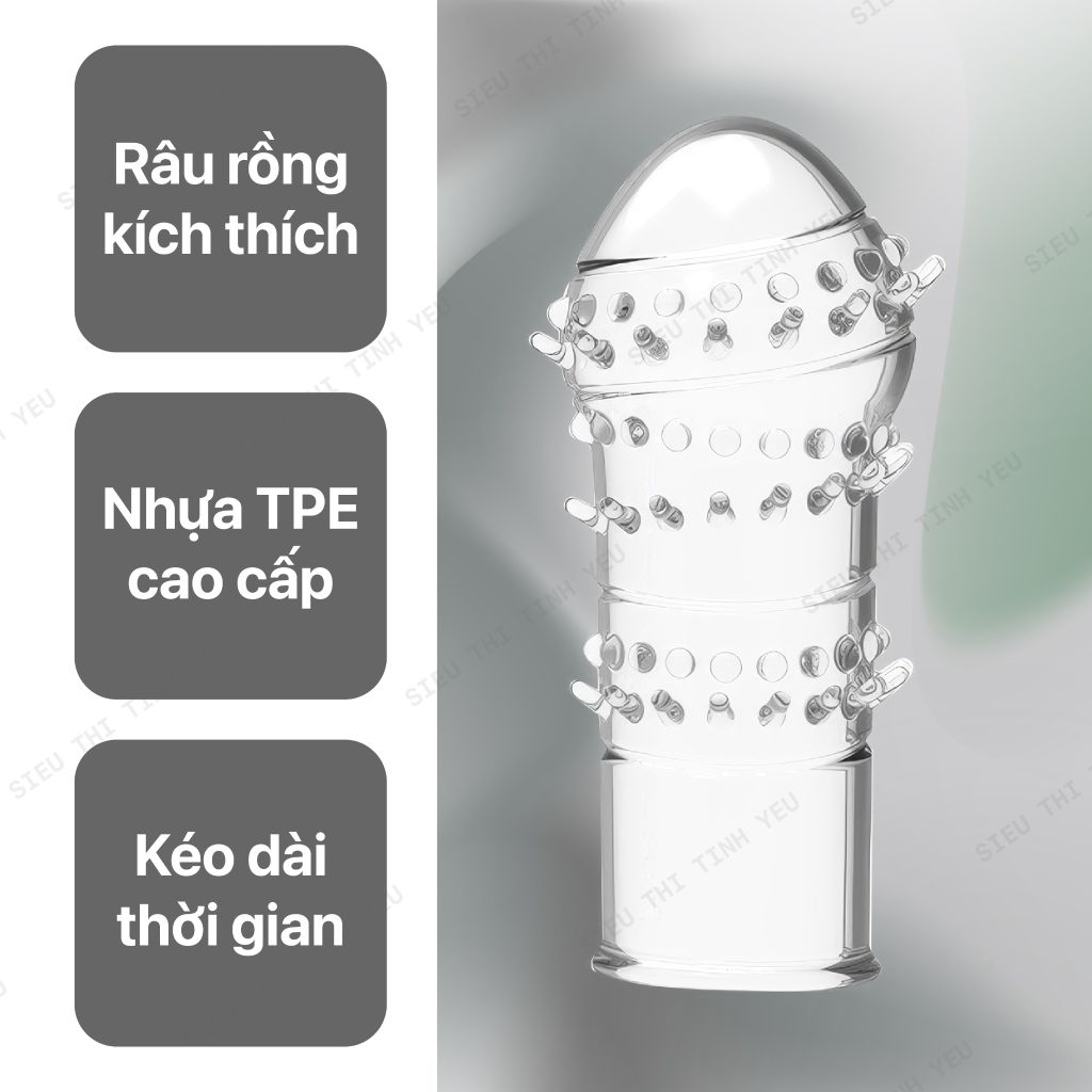 Bao cao su đôn dên siêu gai Hộp 1 cái