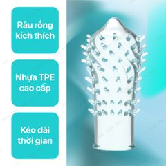 Bao cao su đôn dên siêu gai Hộp 1 cái