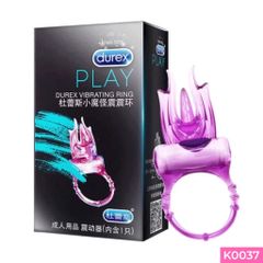 Vòng đeo Durex Vibrating Ring kéo dài thời gian có rung đa chế độ dùng pin