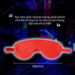 Đồ chơi BDSM bịt mắt da