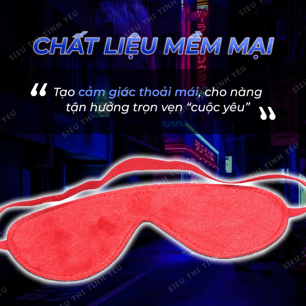 Đồ chơi BDSM bịt mắt da