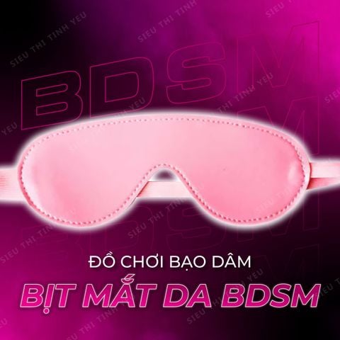 Đồ chơi BDSM bịt mắt da