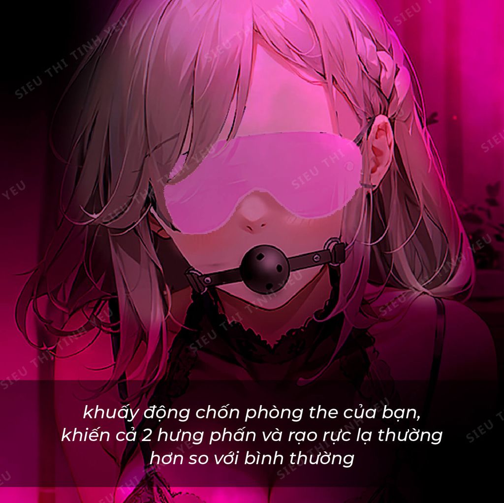 Đồ chơi BD.SM bịt mắt da