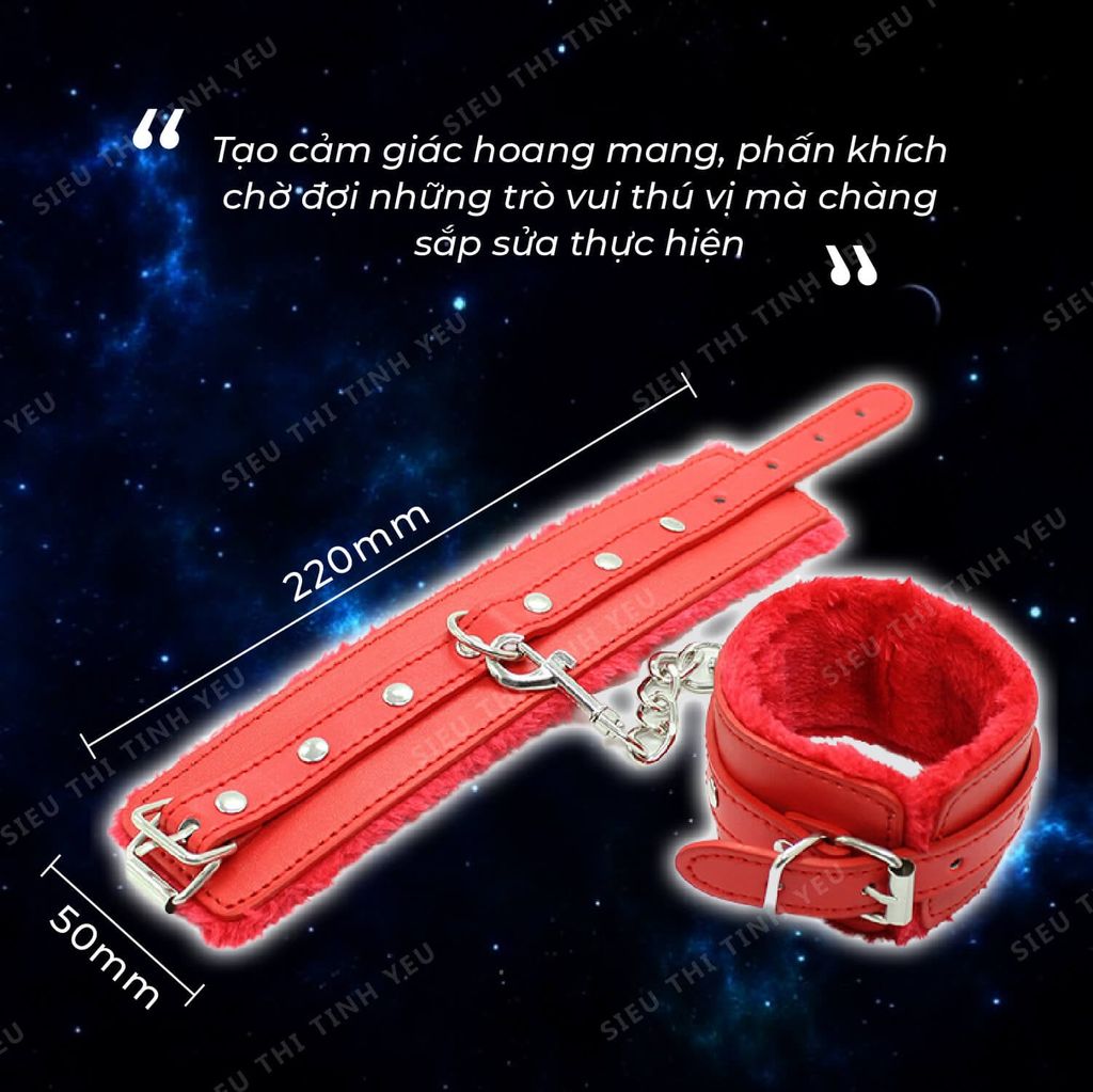 Đồ chơi BDSM còng tay