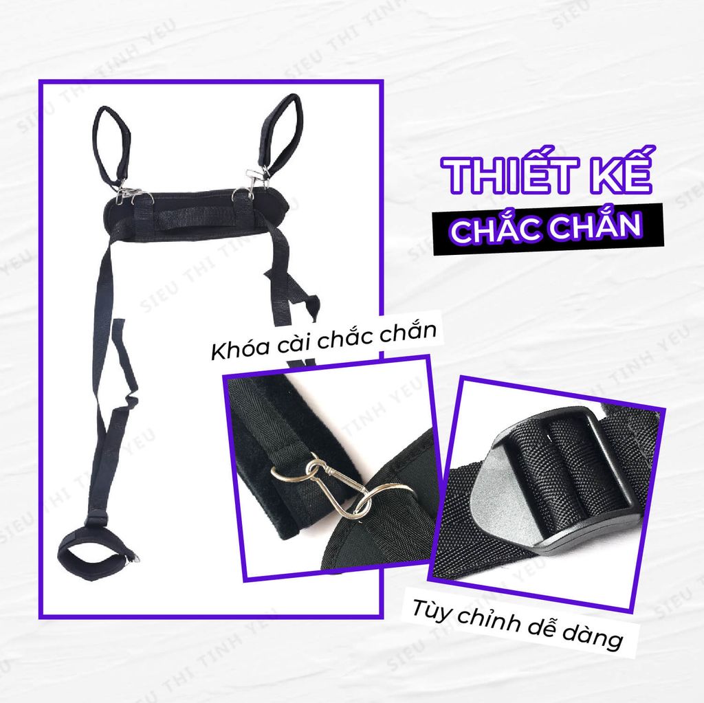 Đồ chơi BDSM Top-Notch trói tay chân