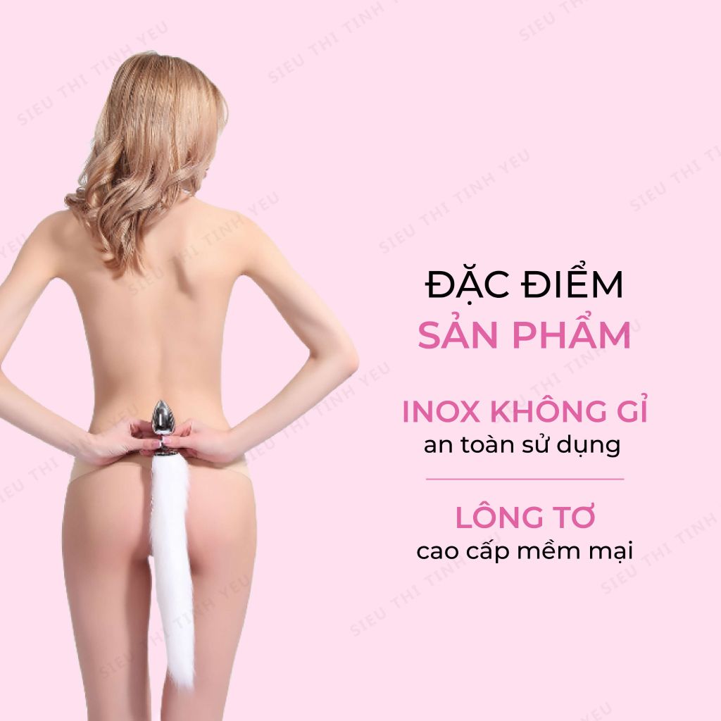 Đồ chơi hậu môn đuôi cáo Inox