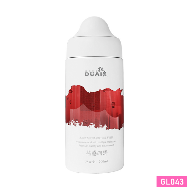 Gel bôi trơn Duai Warming nóng ấm đầu núm chai 200ml