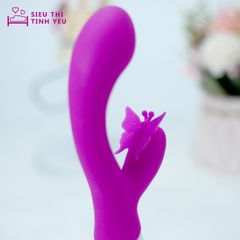 Dương vật giả Pretty Love Butterfly Kiss 30 chế độ rung dùng pin