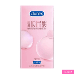 Bao cao su Durex Fetherlite HA siêu mỏng dưỡng ẩm Hộp 12 cái