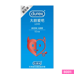 Bao cao su Durex Love mỏng nhẹ hương vani Hộp 10 cái