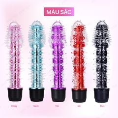 Dương vật giả Baile cầm tay có gai rung mạnh dùng pin