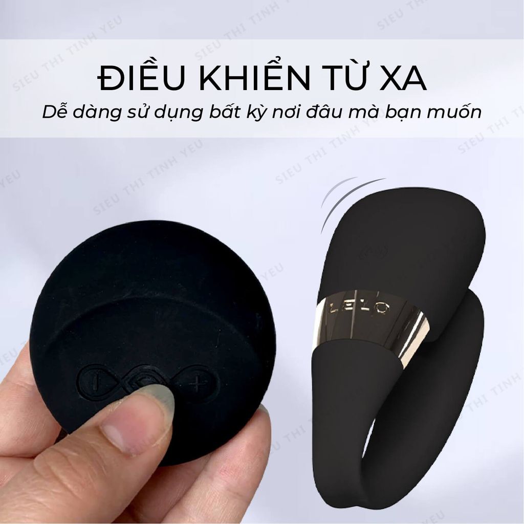 Trứng rung cao cấp LeLo Tiani 3 điều khiển từ xa 8 chế độ rung dùng sạc